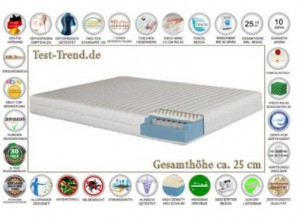 Taschenfederkernmatratze wählen