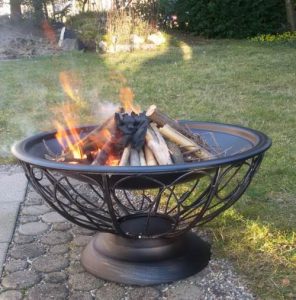 Feuerschale Feuerkorb Test