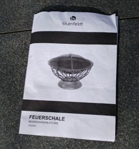 Feuerschale für Balkon