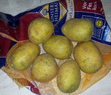 Kartoffeln für Pommes