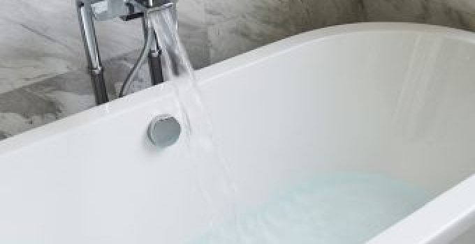 Wasser sparen baden