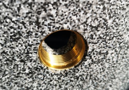 Regenwassertonne Metallgewinde